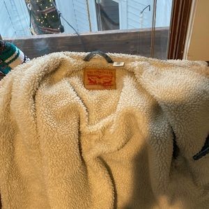 Levi’s denim Sherpa lined jacket
